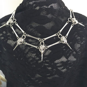 Raven Pendant-Necklace-Choker