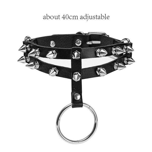 Multicolored Goth Punk Chokers