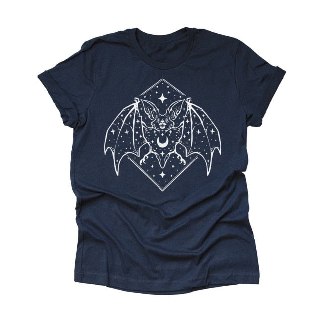 Cosmic Bat Shirt-Tee Shirt Female